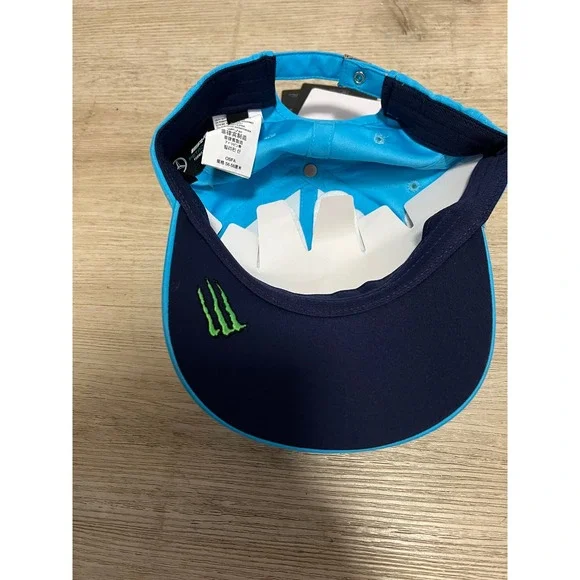 Mercedes AMG Petronas Formula One Team Formula 1 Hat‎ Blue 63 Monster Energy - Picture 8 of 11